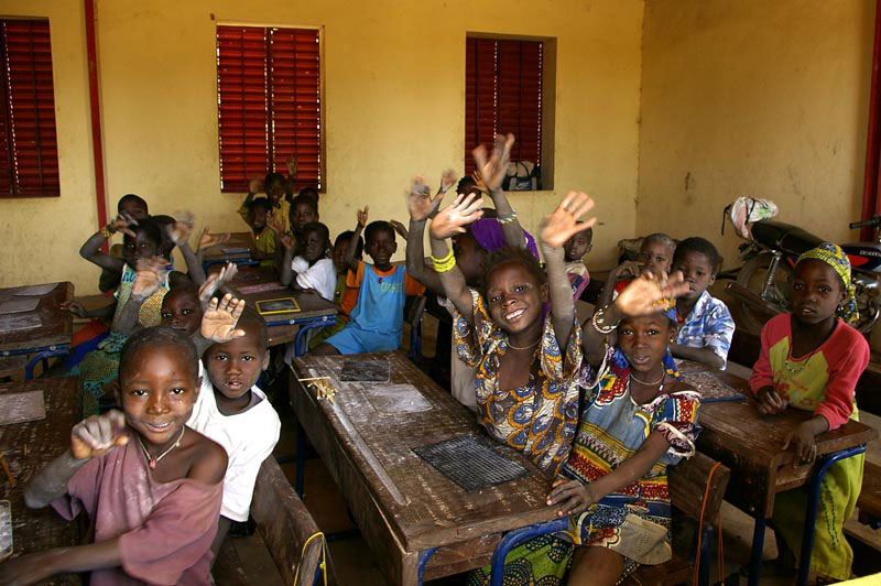 scuole in africa sostegno classe italiana